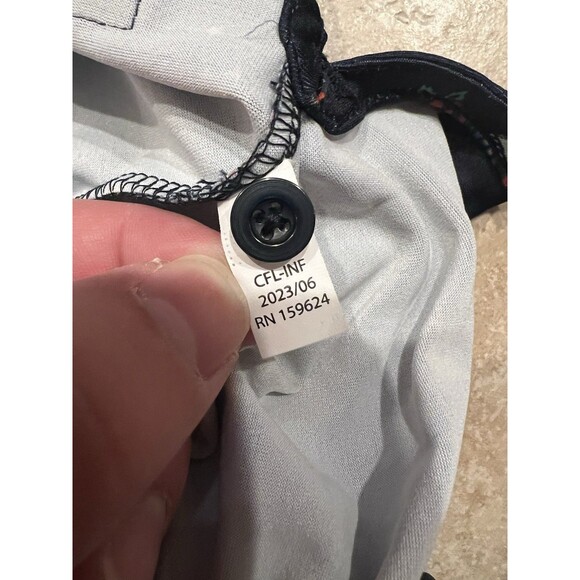 Grunt Style Shirt Mens 3XL Blue Golf Polo Patriotic July 4th America Skull AOP - Picture 8 of 8